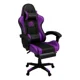 thumbnail image 1 of Silla Gamer Hell Castle Reclinable Con Cojin Lumbar Morado Cuero Sintético, 1 of 5