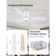 thumbnail image 1 of Ventilador Techo 52 Pulgadas Luz Led Control Remoto, 1 of 2