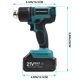 thumbnail image 2 of Pistola de calor VARONGHKOO sin cable LCD 550 °C 21 V 3 boquillas, 2 of 7