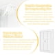 thumbnail image 4 of Rejilla/tapa de repuesto para ventilador de baño G686N, compatible con modelos Broan-NuTone 686, cubierta blanca resistente para extractor de aire (1 unidad), 4 of 6