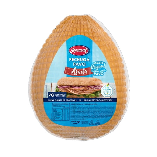 Pechuga De Pavo Asada Granel 250 g Sopraval