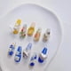 thumbnail image 4 of Pegatinas de uñas Dedyel 8 x 13 cm Diseño de margarita y flores silvestres, 4 of 6