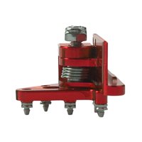 Ioensy - Piezas De Repuesto De La Punta Del Pedal Del Freno Trasero De La Motocicleta Rojo Elegante Profesional