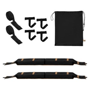 Ioensy - Almohadillas Blandas Para Portaequipajes De Coche Genéricas Con Bolsa De Almacenamiento Para Snowboard