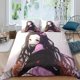 thumbnail image 1 of Cute Be-d Duv-et Cover D-emon A-nime Sla-yer Bedding -Sets 3D Print-ed Ligh-tweight 3 Piece Comfo-rter Sets 1 Duvet Cover -a-nd 2 Pillow S-hams for Kids Boys Girls Twin173x218cm, 1 of 5