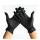 thumbnail image 1 of Guantes de Nitrilo Negro Sin Polvo Talla M Caja de 100 unidades, 1 of 3