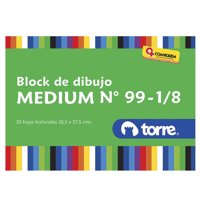 Block De Dibujo Medium 99 1 Un Torre