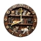 thumbnail image 2 of Reloj De Pared De Diseño Retro 2D, Decorativo, Colgante, Para Sala De Estar, Cafetería Y Bar., 2 of 5