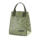 thumbnail image 1 of Bolsa De Almuerzo De Papel Térmico Caja Aislada Enfriador Bolsa De Refrigerio Reutilizable Para Mujer Verde, 1 of 5