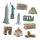 thumbnail image 1 of Mini Kits De Construcción Kits De Construcción De Monumentos Históricos Para Regalo De Cumplea?os Para Ni?os 10 Piezas, 1 of 5