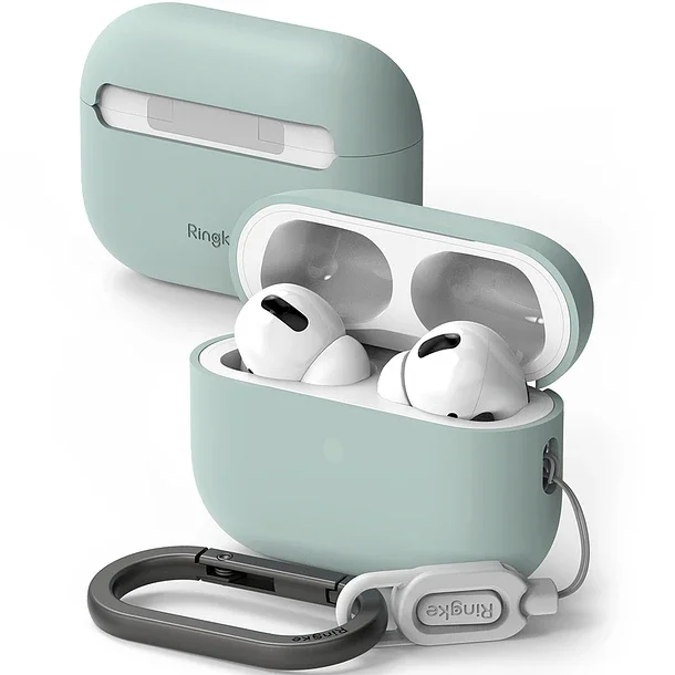 Carcasa Funda Ringke Para Airpods Pro 2 Silicona Verde