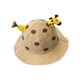 thumbnail image 2 of Sombrero De Cubo Para Niños Pequeños Sombrero De Playa De Ala Ancha Transpirable Para Senderismo Vocación Viajes Caqui, 2 of 5