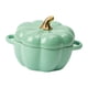 thumbnail image 2 of Cuenco para sopa con forma de calabaza, cazuela, bonito utensilio de cocina con asa y tapa para fiestas, Acción de Gracias, hogar, decoración de otoño Verde, 2 of 5