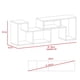 thumbnail image 3 of Rack TV 40" Extensible 120-160 Cm Wengue Y Blanco, 3 of 3