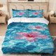 thumbnail image 1 of Floating Flower Print Bedding Set Polyester, 1 of 5