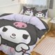 thumbnail image 1 of Kuromi Bedding Sets Duvet Cover 3D Printed Lightweight 3 Piece Comforter Sets for Kids Boys Girls Twin, 1 of 5