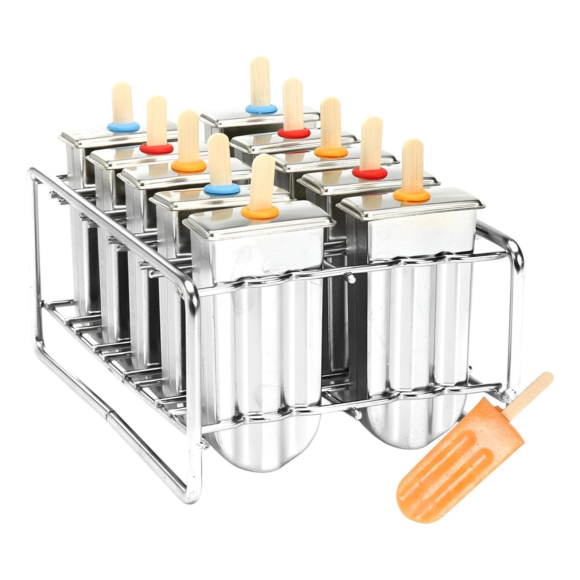 Pasteleriuscl - Molde Helados Moldes Reposteria Molde Helado Paletas 10cav