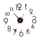 thumbnail image 5 of Reloj De Pared DIY, Kit De Reloj Grande DIY Para Decoración De Sala De Estar, Fácil De Montar, Negro, 5 of 5