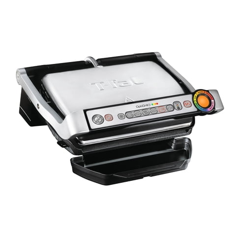 Parrilla Eléctrica T-Fal Optigrill Acero Inoxidable 4