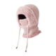 thumbnail image 3 of Pasamonta?as Con Capucha Y Calentador De Cuello, Máscara Facial Térmica Completa Para Senderismo Y Escalada En Invierno, Color Rosa, 3 of 5