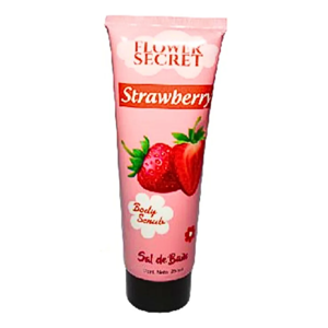 Genérico - Sal De Baño Exfoliante Corporal Frutilla Flower Secret