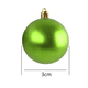 thumbnail image 2 of 24 bolas navideñas irrompibles de 3 cm para árbol de Navidad, bodas, cumpleaños y fiestas., 2 of 5