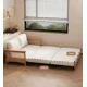 thumbnail image 5 of Sofa Cama 3 Cuerpo Con Alcenamiento 150cm Ancho Madera Hecho Balnco Liso, 5 of 8