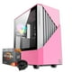 thumbnail image 1 of Pc Gamer Amd Ryzen 3 3200g Radeon Vega 8 Ram 16 Gb Ssd 240 Gb M 2 Wifi Windows 11 Pro Gamemax Contac Rosado, 1 of 3
