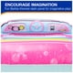 thumbnail image 3 of Bote acuático inflable Swimways Barbie para niños mayores de 3 años, 3 of 7
