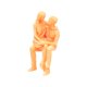 thumbnail image 2 of 1/64 Figura Sin Pintar Modelo Pareja Resina 1/64 Pareja Figuras Decoración Estilo B, 2 of 5