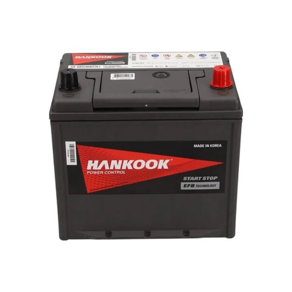 Batería Hankook 65 Ah 670 CCA EFB Q85 90D23L