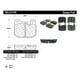 thumbnail image 2 of Pastillas Freno para auto BMW 320 1975-1984 Delantero, 2 of 5