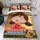 thumbnail image 4 of Millie la Magnífica Conjunto de sábanas temático, trío de piezas, cómodo y amigable con la piel, diseño único, regalo de decoración para el hogar para familiares, amigos y fans,140cm *210cm, 4 of 6
