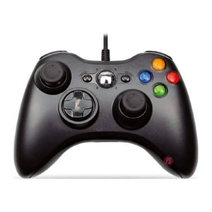Tecnolab - Joystick Xbox 360 Con Vibración Cable Color Negro - Ps