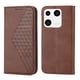 thumbnail image 1 of Funda Flip FOXDOCK para Xiaomi 13 Pro , Estilo Billetera con Diseño Rombo, Correa de Mano y Soporte, Uso Diario, 1 of 6