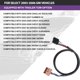 thumbnail image 3 of Adaptador de cableado negro MECMO para control de frenos GM 2003‑2006, 3 of 7