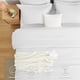 thumbnail image 3 of Juego de edredón CozyLux Queen White para cama de 7 piezas en una bolsa, 3 of 3