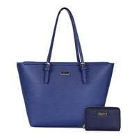 Kenneth Cole - Pack Cartera Tempo Royal Blue + Billetera Trifold Azul
