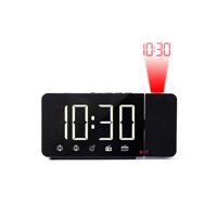 Puntostore - Radio Reloj Con Proyección De Hora Y Pantalla Led