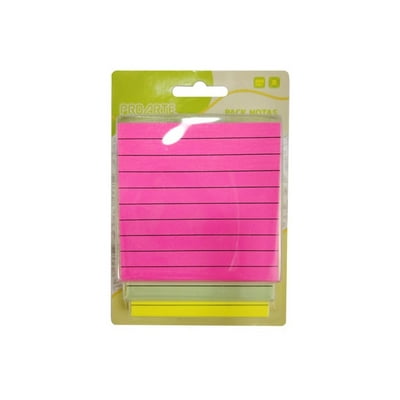 Bl Pack Notas Rayadas 300 Hjs 7,6X7,6 Mm Proarte