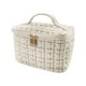 thumbnail image 5 of Tote Organizador De Maquillaje Con Cremallera, Accesorios De Artículos De Tocador Para Mujeres, Baño, Blanco, 5 of 5
