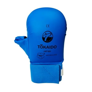 Inaltum Fitness - Par Guantes Karate Artes Marciales Wkf Guantillas Azul L
