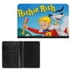 thumbnail image 2 of Richie Rich Porta Pasaporte y Cartera de Viaje Premium de Cuero PU, Funda de Pasaporte Bloqueo RFID con Ranuras para Tarjetas de Crédito, Estuche para Libro de Pasaporte para Familia 10cm × 15cm, 2 of 6