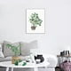 thumbnail image 4 of ART ZONE - Póster con impresión artística en lienzo de hojas de plantas tropicales, cuadros de pared de plantas verdes nórdicas, pintura grande para habitación infantil, sin marco, 4 of 4