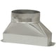 thumbnail image 1 of Conector de transición Deflect-O galvanizado de 3,25 x 10 a 6 pulgadas, 1 of 1