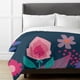 thumbnail image 2 of Alice in Wonderland Bedding Sets Cartoon Duvet Cover Lightweight 3 Piece Bet Sets for Kids Boys Girls, 2 of 5