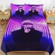 thumbnail image 1 of Jujutsu Kaisen Gojo Bedding Set Duvet Cover Comfortable and Lightweight Cartoon Bedding 3 Piece Bed Set, 1 of 5