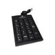 thumbnail image 2 of Teclado Numerico Slim USB Cable Retractil Negro K200, 2 of 4