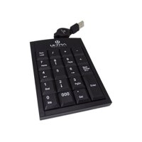 Ultra - Teclado Numerico Slim Usb Cable Retractil Negro K200