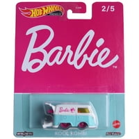 Vehículo Fundido Hot Wheels Barbie Kool Kombi Premium Series